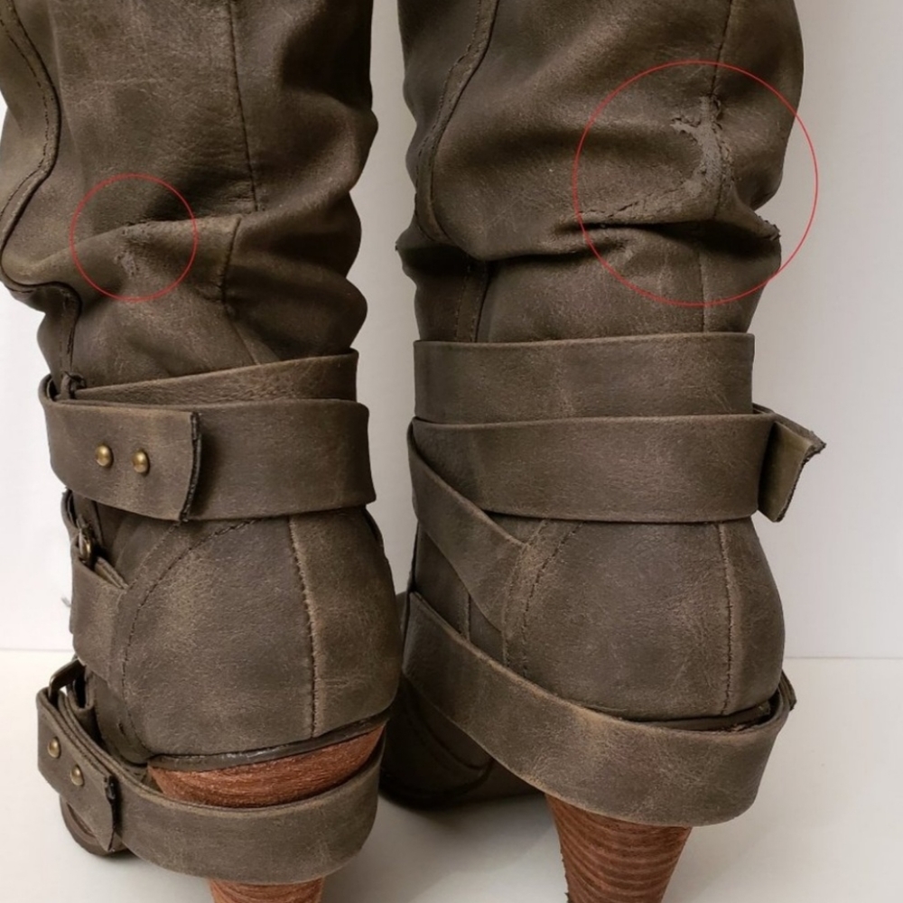 Not Rated - Knee High Boots - Pleated - Picture 7 of 10